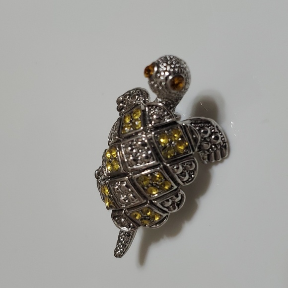Turtle brooch vintage - Picture 4 of 5